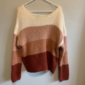 Muli colored sweater